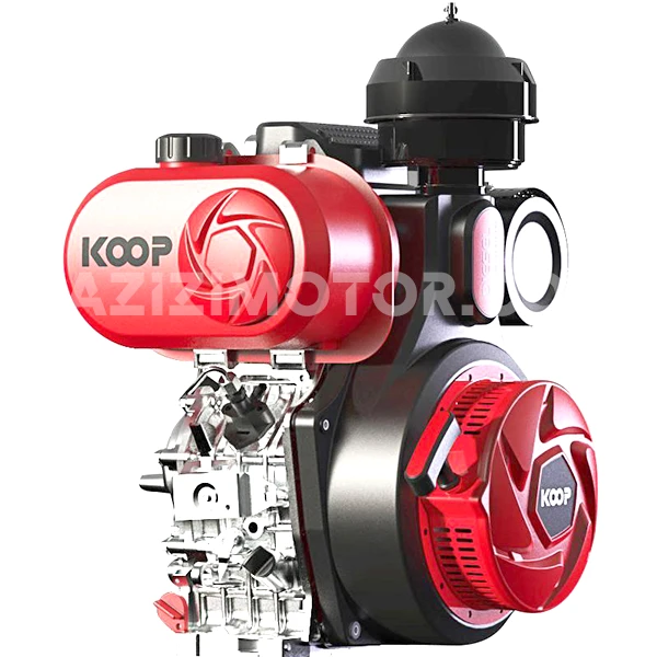 موتور تک سیلندر دیزلی کوپ KD12E