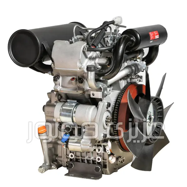 موتور دو سیلندر دیزلی کوپ KD2V80